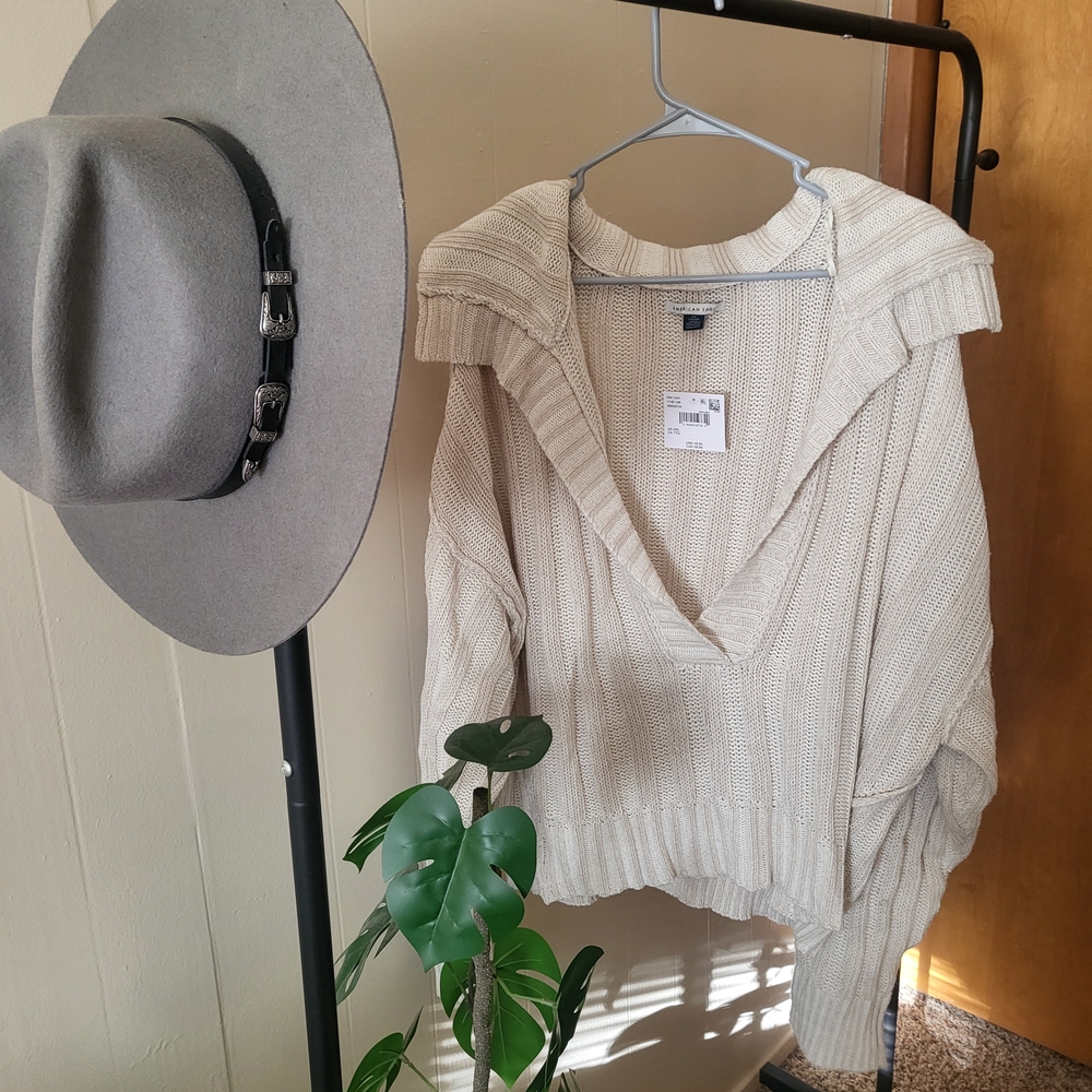 American Rag Cream Knit Pullover